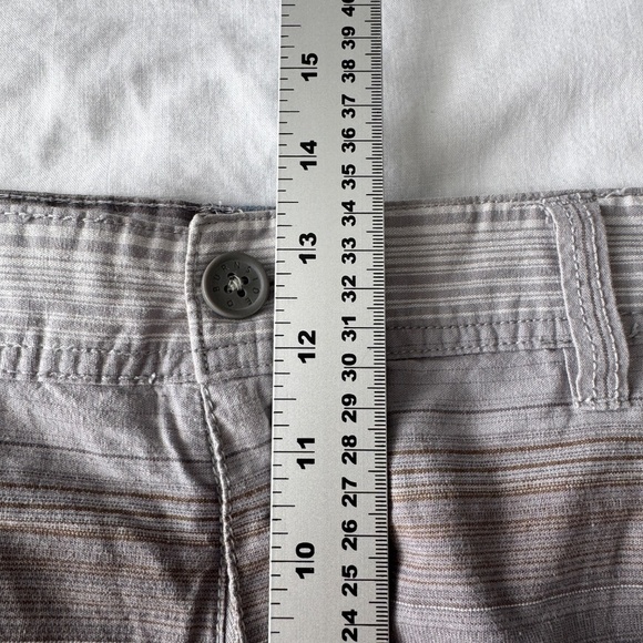 Burnside Men's 38 Chino Walking Shorts Gray Preppy Skater Beach Outdoor Campus - Picture 11 of 15